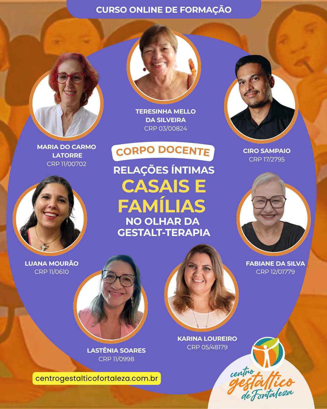 Formação em Gestalt-terapia com Casais e Famílias (Mensal • início 18/07/26) - Imagem 2