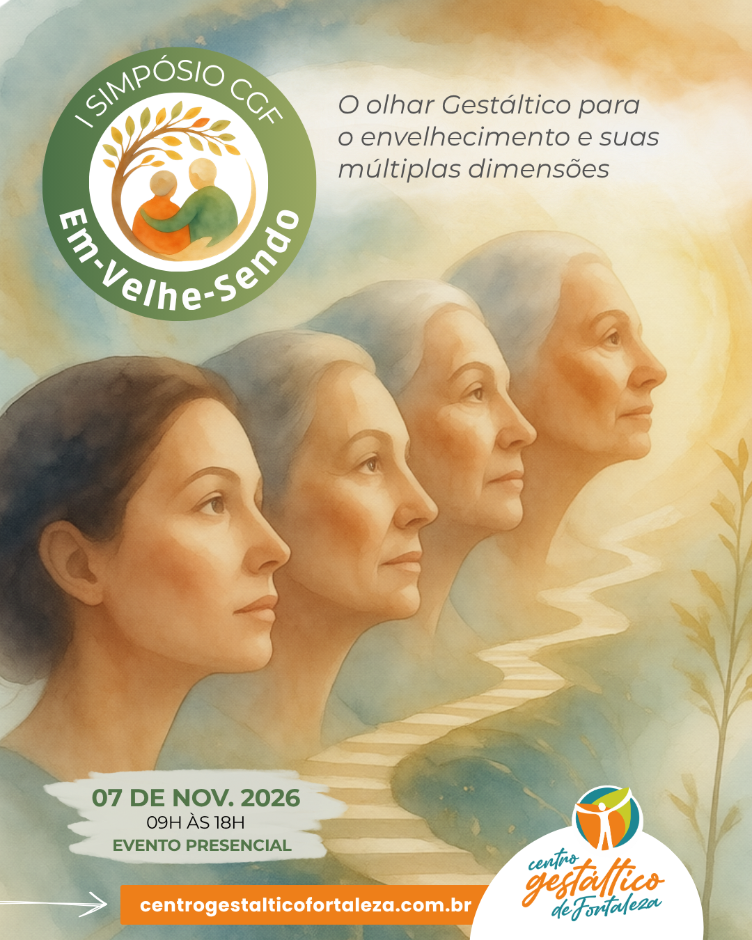 I Simpósio CGF: Em-Velhe-Sendo: o olhar gestáltico para o envelhecimento e suas múltiplas dimensões (07/11/2026)